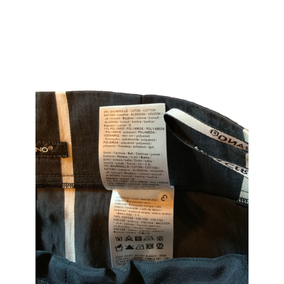 Luisa Cerano Cropped Pants Size 6 Black and White - Picture 8 of 10